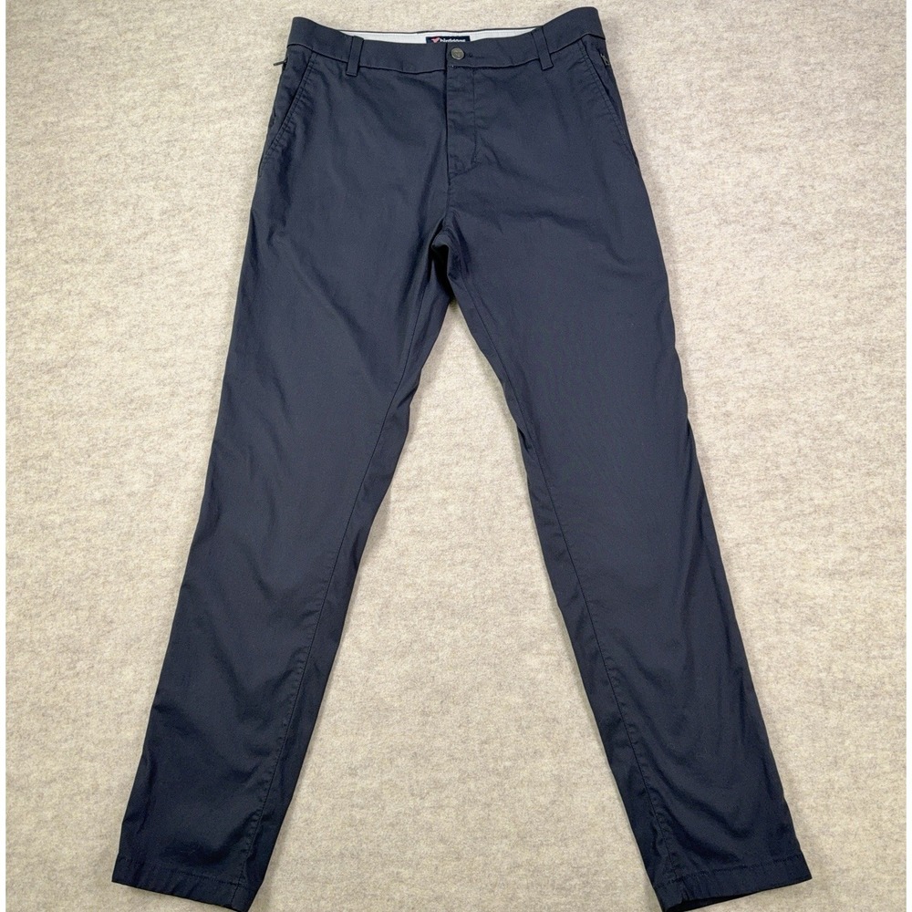 Birddogs Boom For Your Boomstick Pants Mens 32x32 Navy Gray Chino Golf  *31x30*